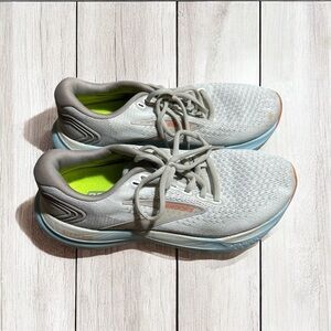 Brooks Women's Glycerin 21 Running Shoes Size 8 Gray Walking Sneaker‎
